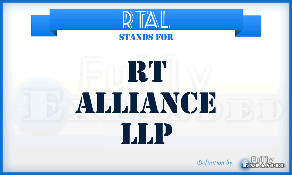 RTAL - RT Alliance LLP