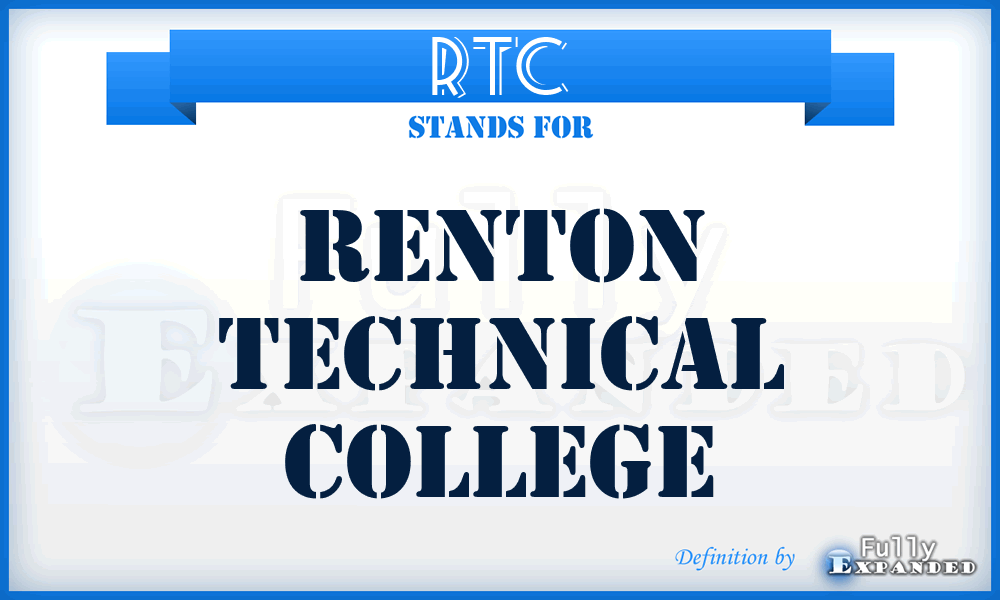 RTC - Renton Technical College