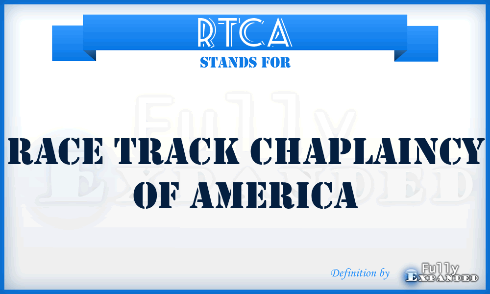 RTCA - Race Track Chaplaincy of America