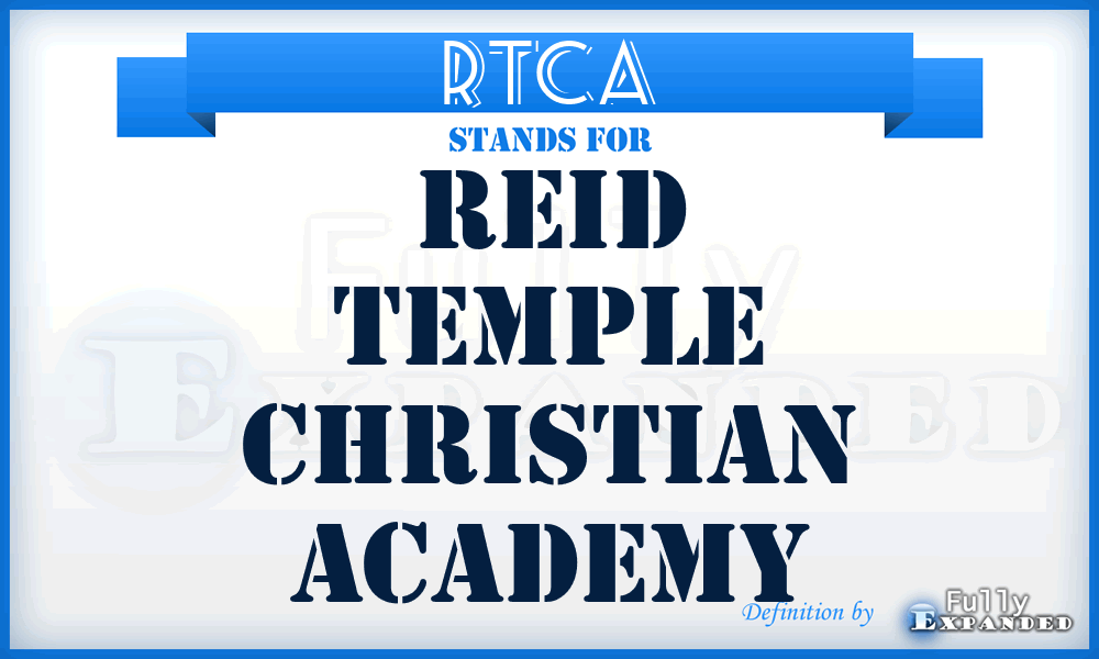 RTCA - Reid Temple Christian Academy