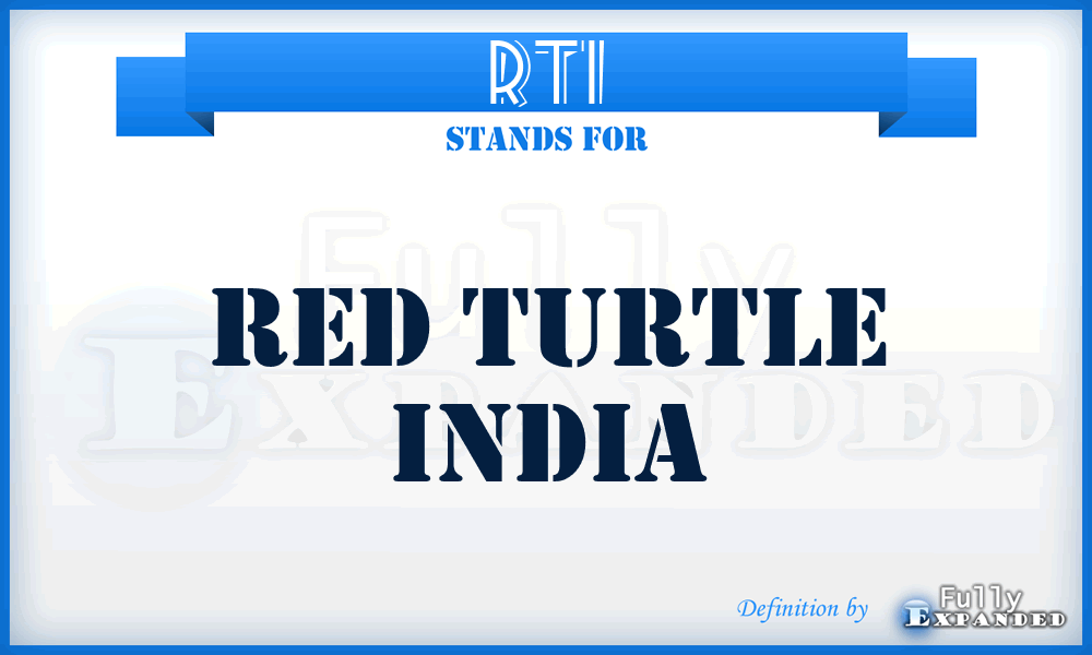 RTI - Red Turtle India