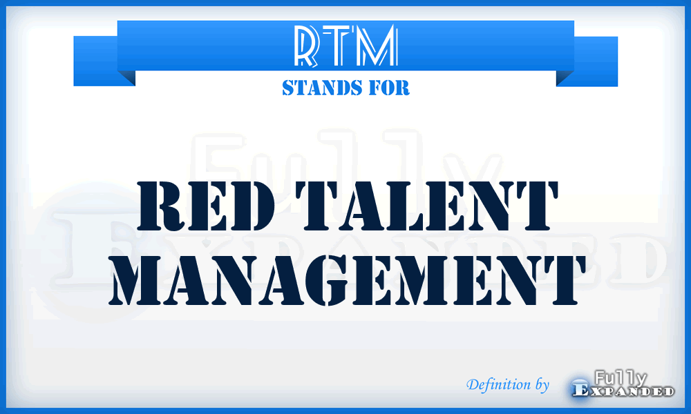 RTM - Red Talent Management