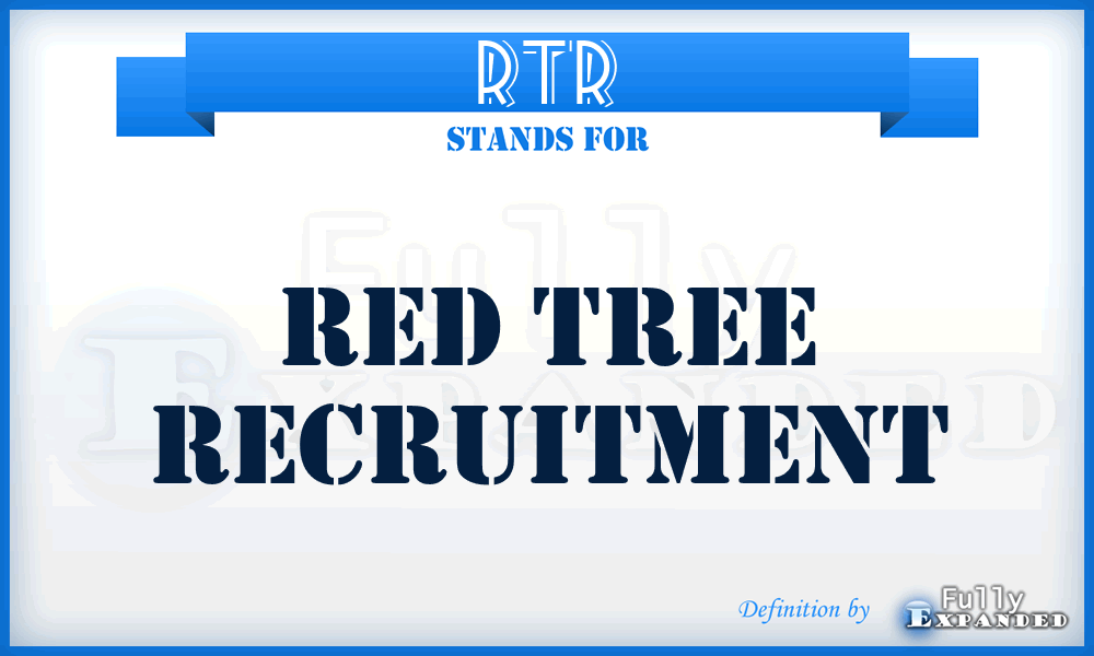 RTR - Red Tree Recruitment