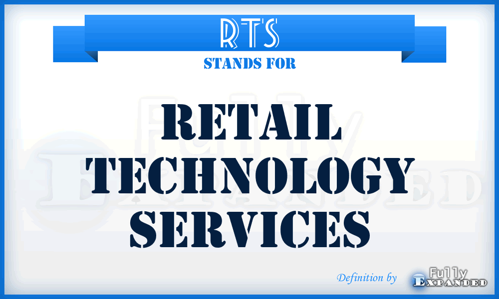 RTS - Retail Technology Services