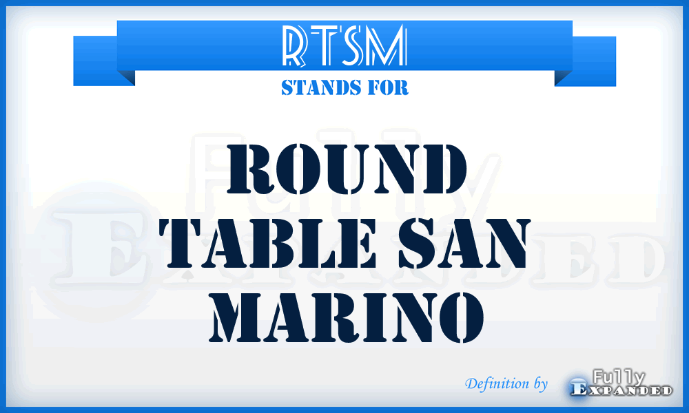 RTSM - Round Table San Marino