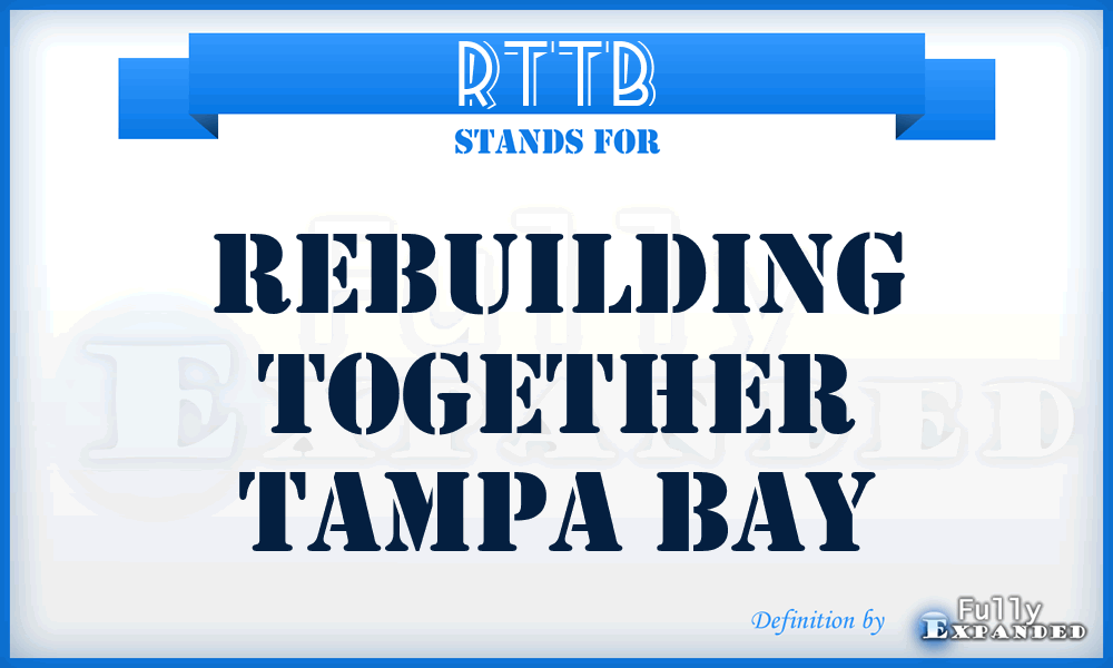 RTTB - Rebuilding Together Tampa Bay