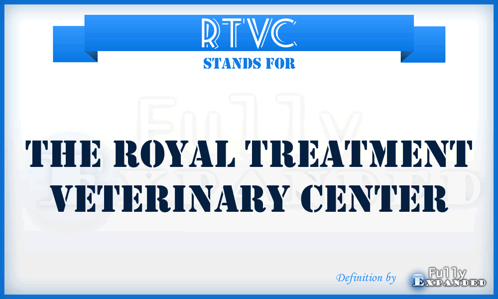 RTVC - The Royal Treatment Veterinary Center