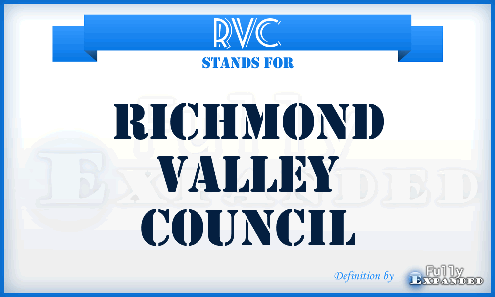 RVC - Richmond Valley Council