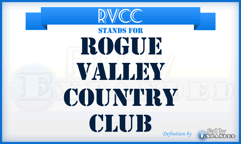 RVCC - Rogue Valley Country Club