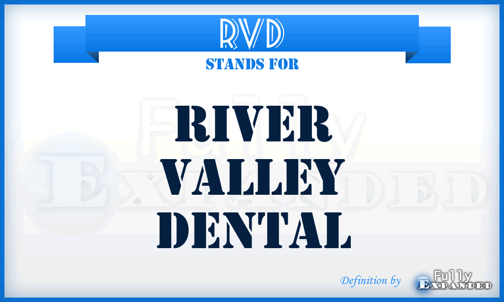 RVD - River Valley Dental