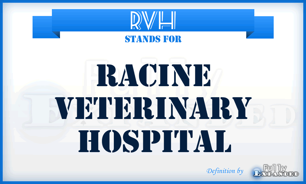 RVH - Racine Veterinary Hospital