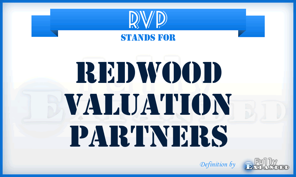 RVP - Redwood Valuation Partners