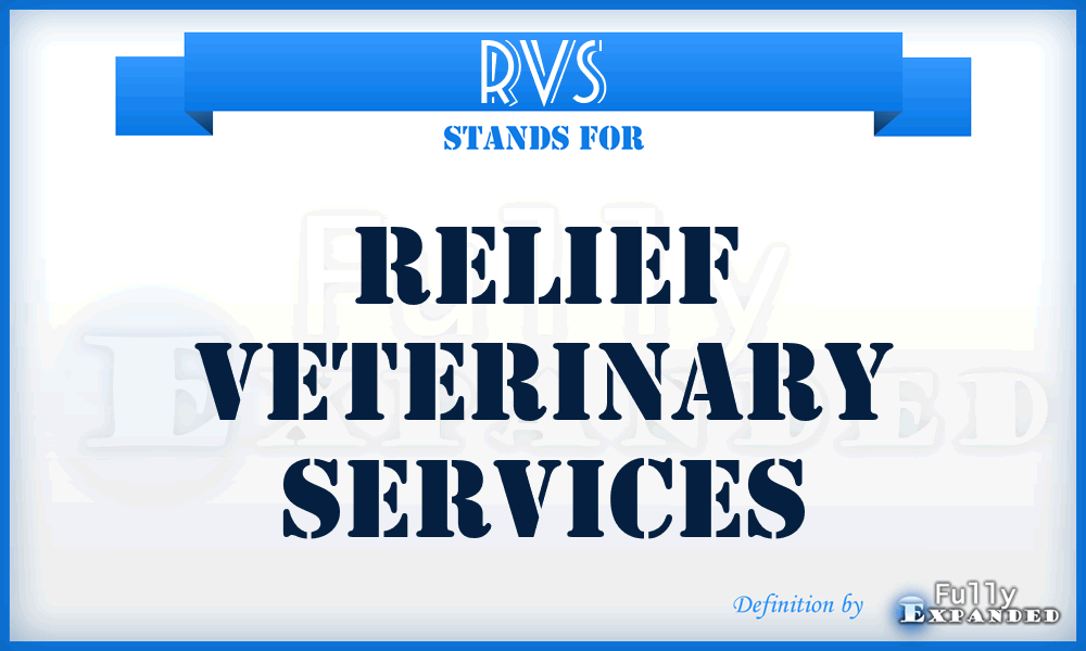 RVS - Relief Veterinary Services