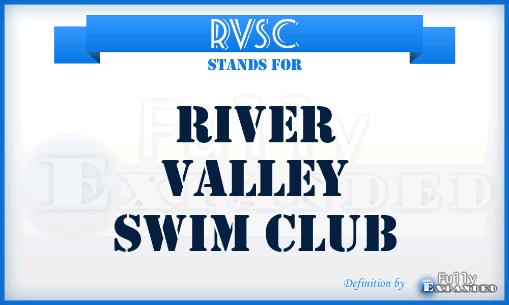 RVSC - River Valley Swim Club
