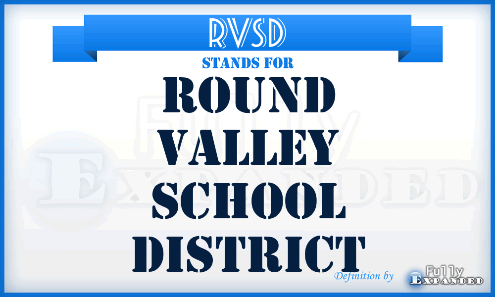 RVSD - Round Valley School District