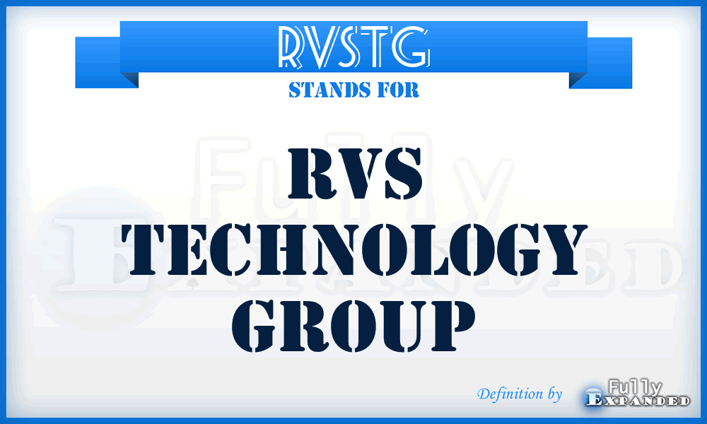RVSTG - RVS Technology Group