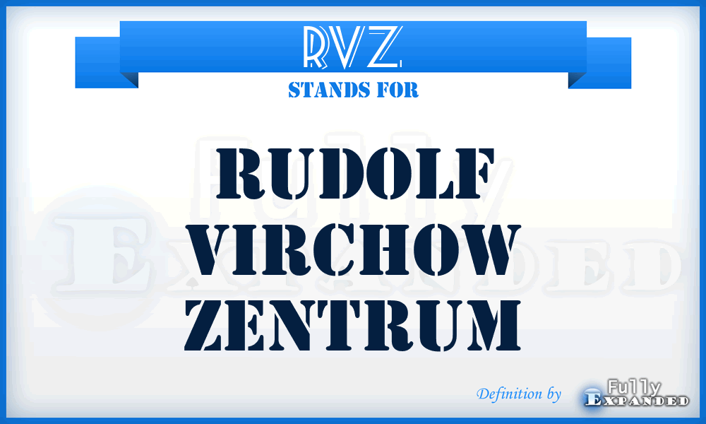 RVZ - Rudolf Virchow Zentrum
