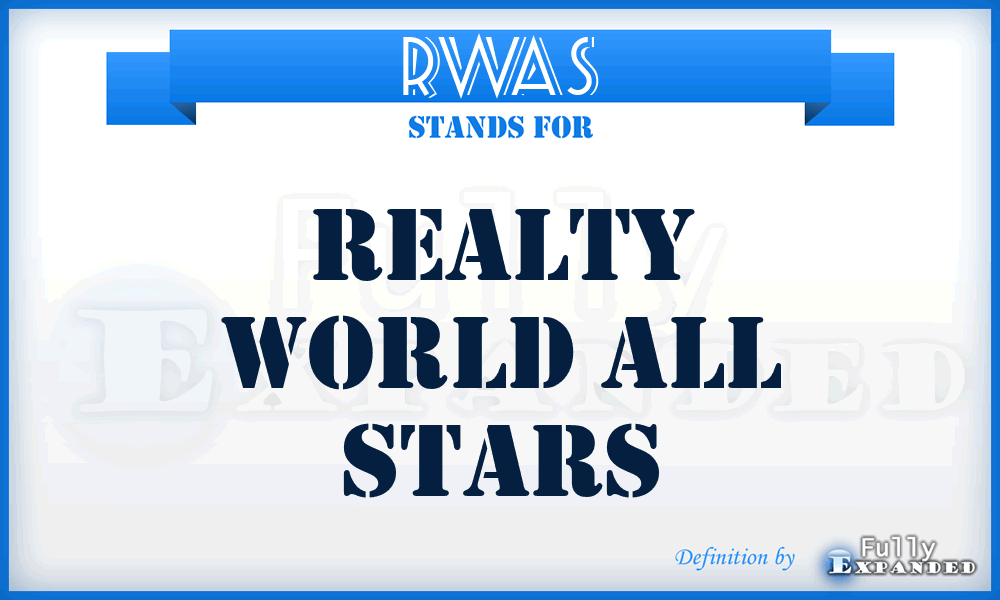 RWAS - Realty World All Stars