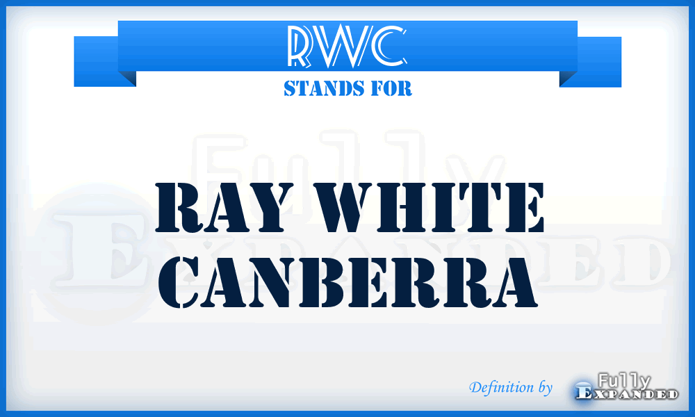 RWC - Ray White Canberra
