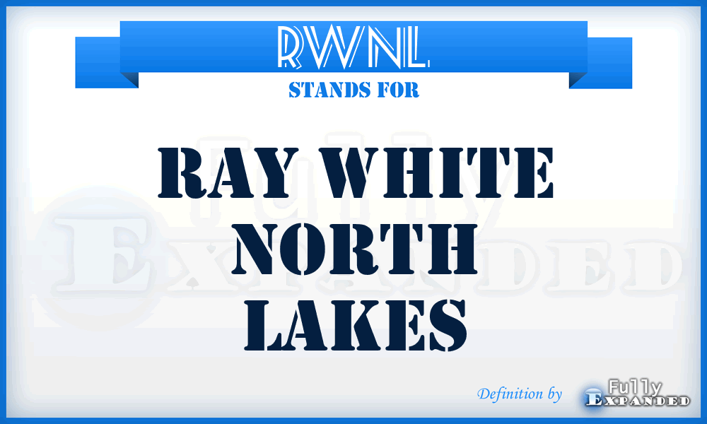 RWNL - Ray White North Lakes