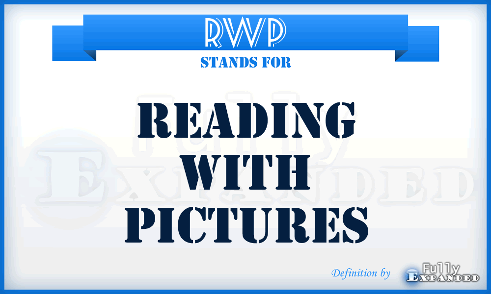 RWP - Reading With Pictures