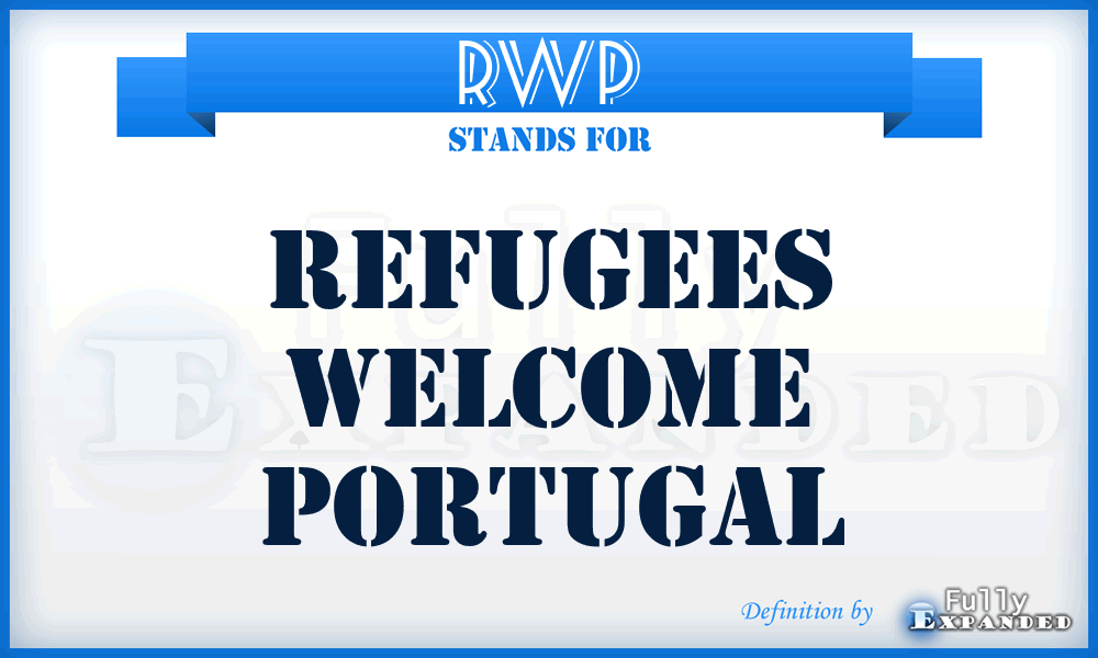 RWP - Refugees Welcome Portugal