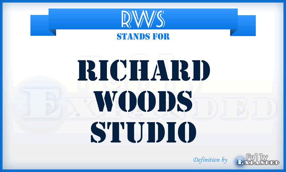 RWS - Richard Woods Studio