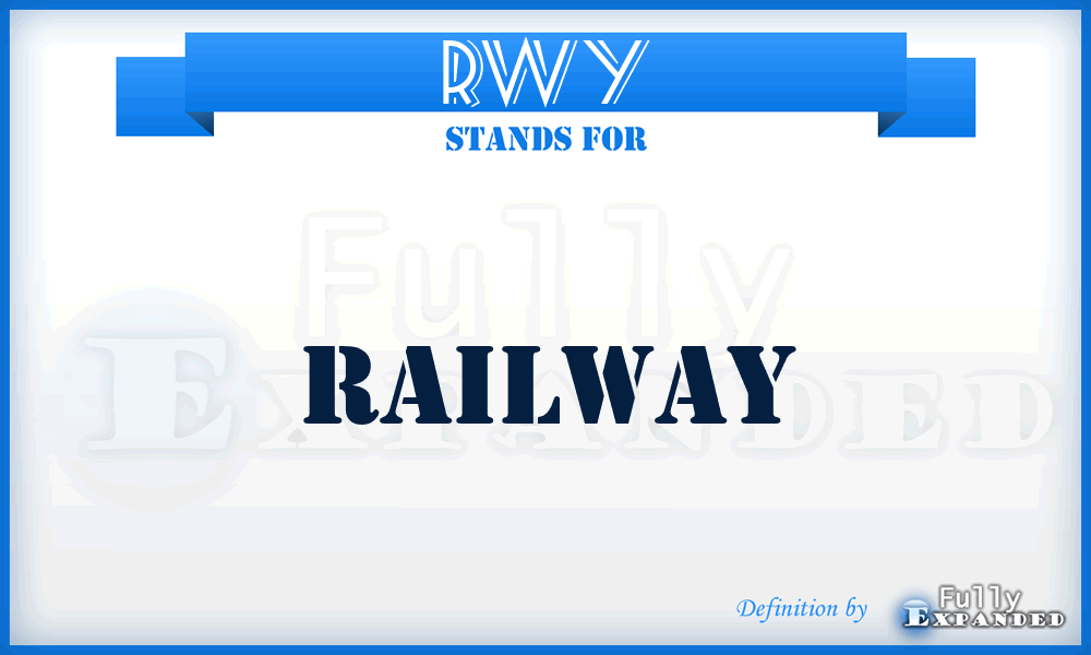 RWY - Railway