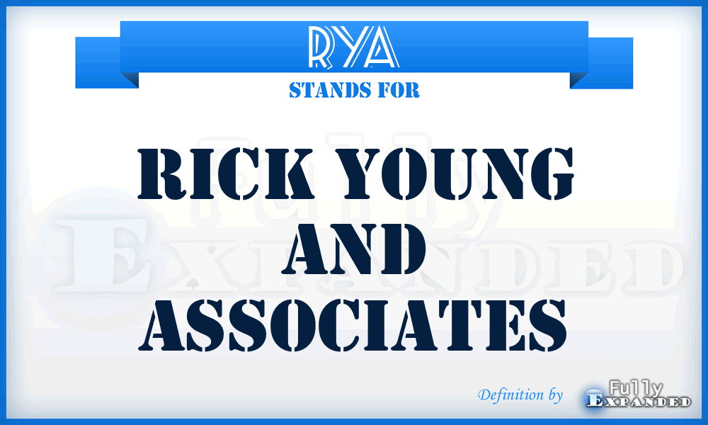 RYA - Rick Young and Associates