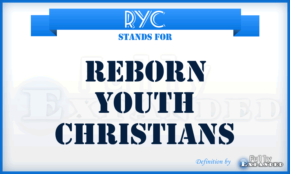 RYC - Reborn Youth Christians