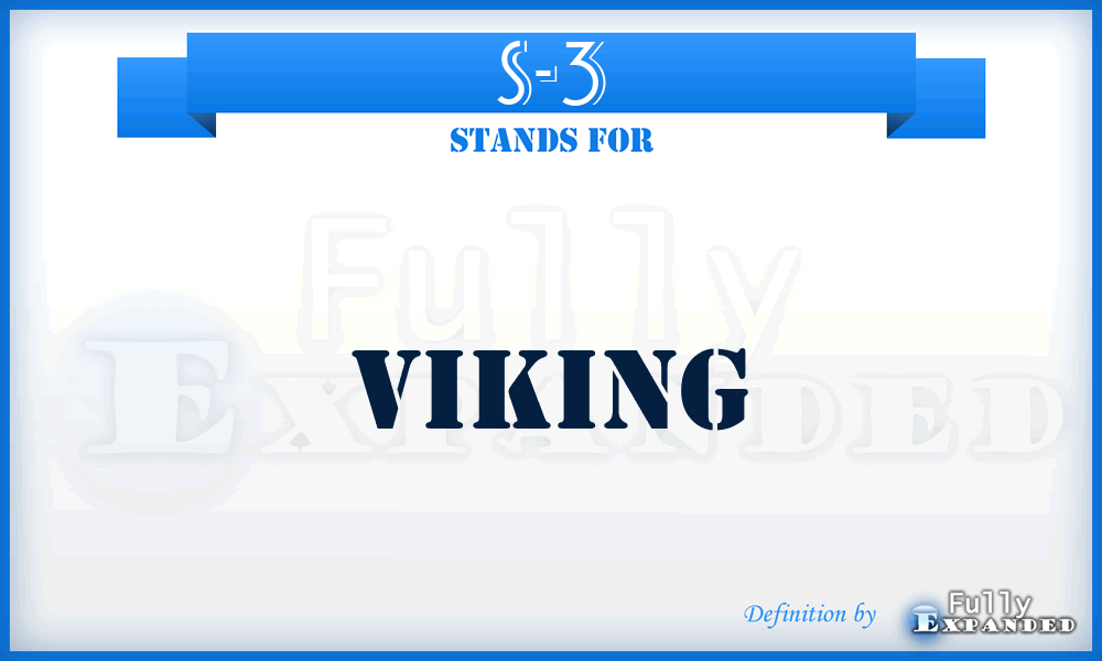 S-3 - Viking