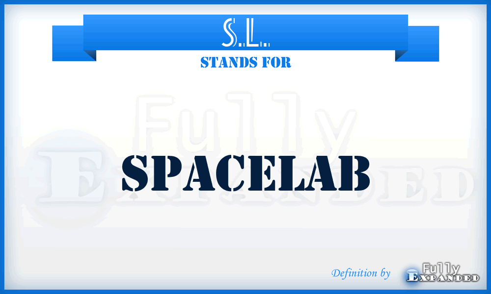 S.L. - Spacelab