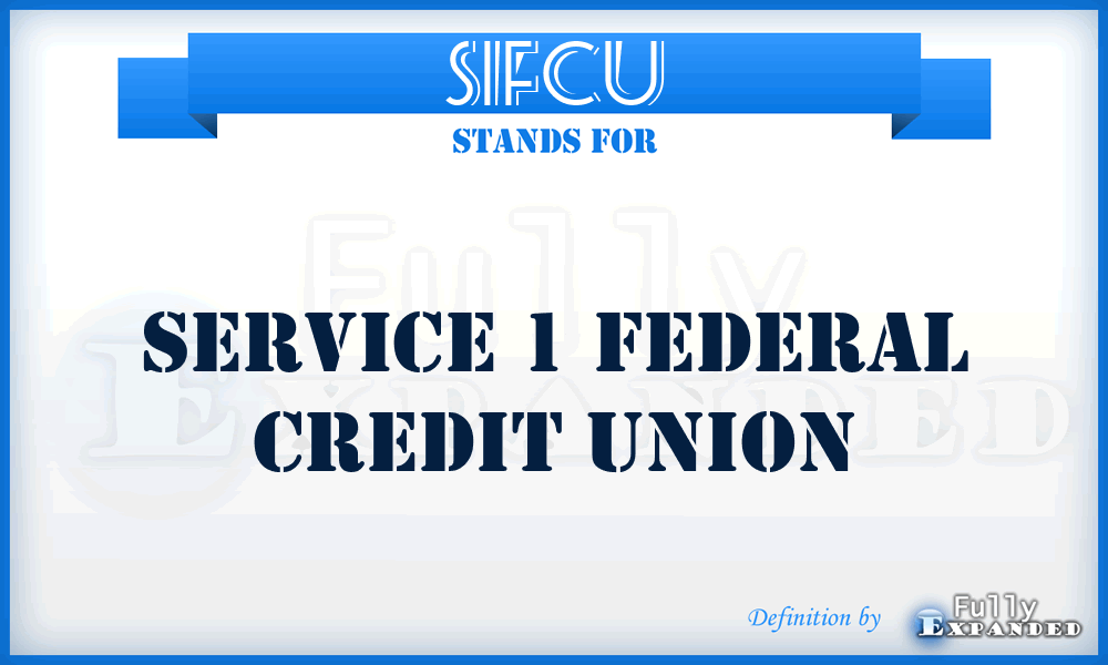 S1FCU - Service 1 Federal Credit Union