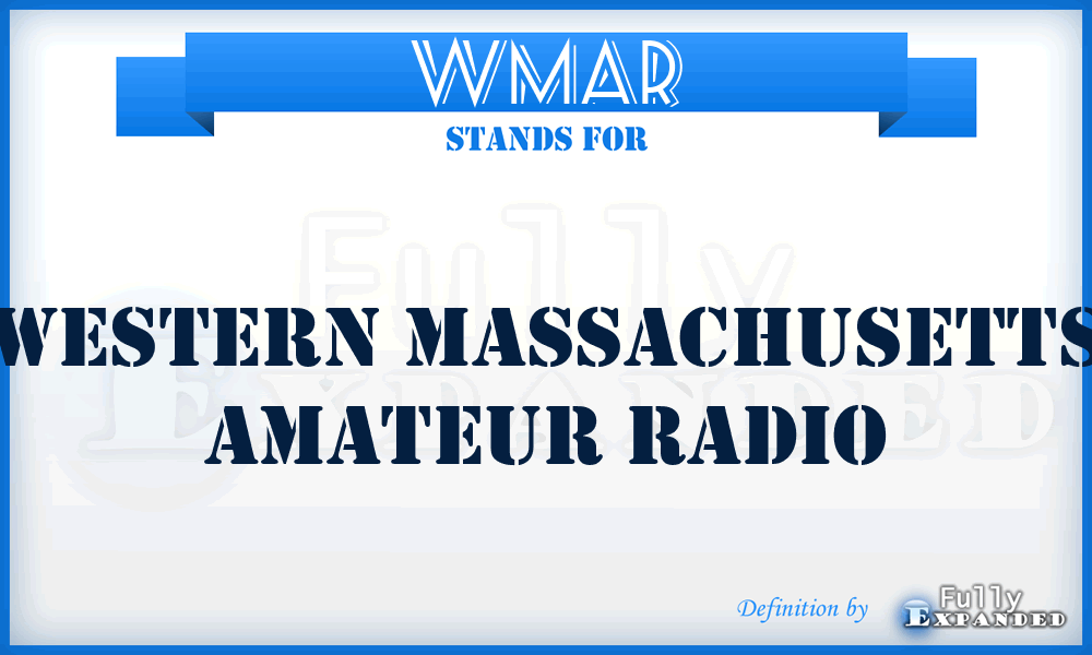 WMAR - Western Massachusetts Amateur Radio