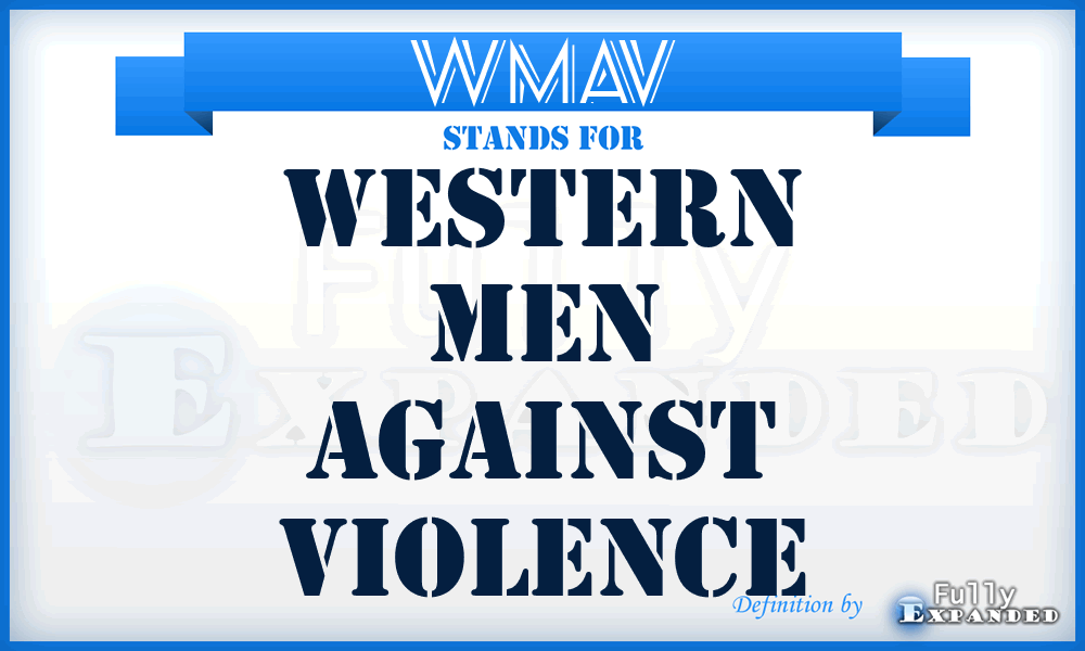 WMAV - Western Men Against Violence
