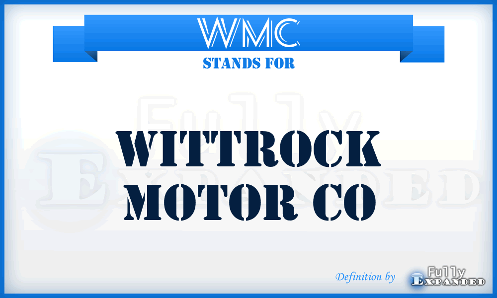 WMC - Wittrock Motor Co