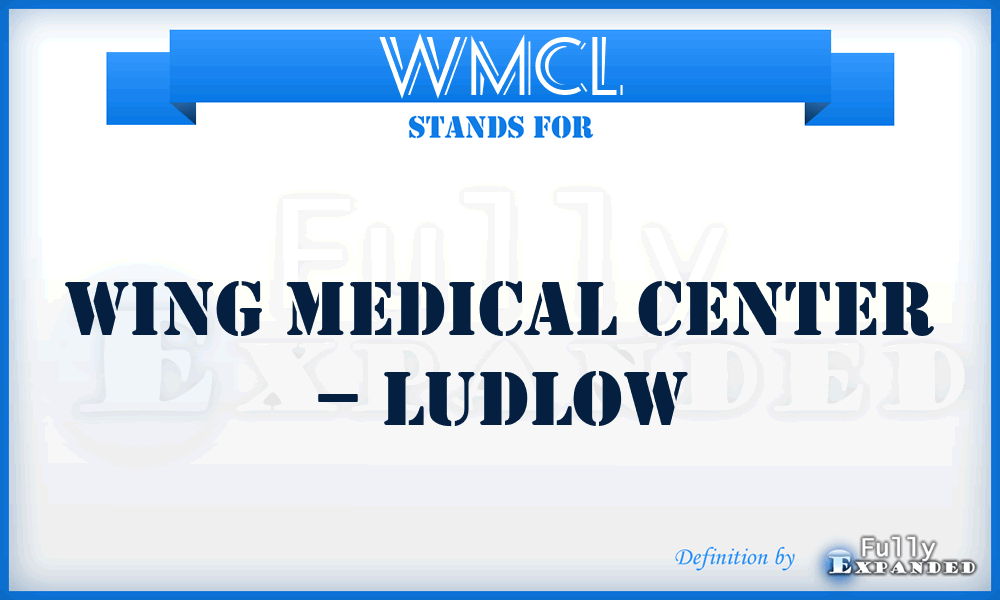 WMCL - Wing Medical Center – Ludlow