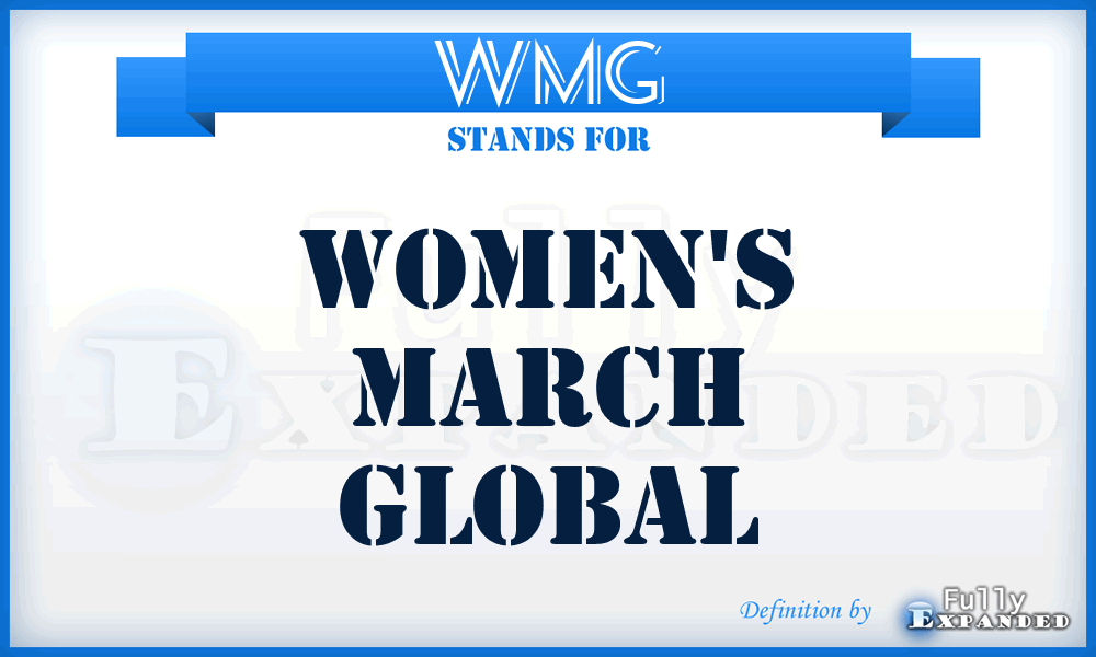 WMG - Women's March Global