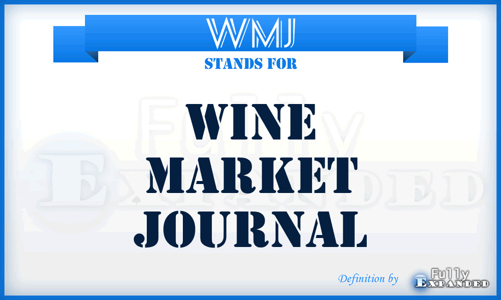 WMJ - Wine Market Journal
