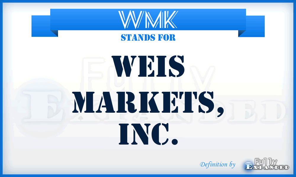 WMK - Weis Markets, Inc.