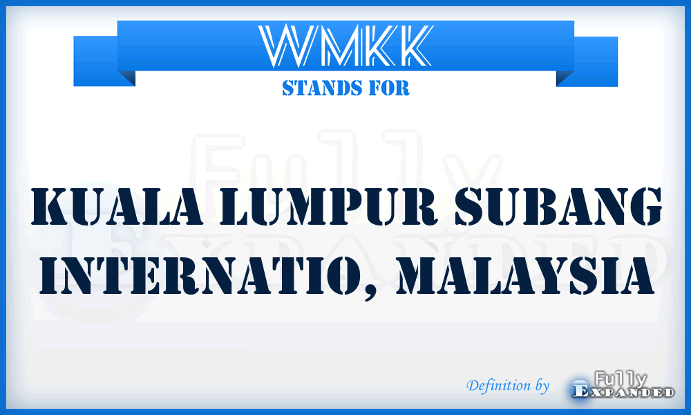 WMKK - Kuala Lumpur Subang Internatio, Malaysia