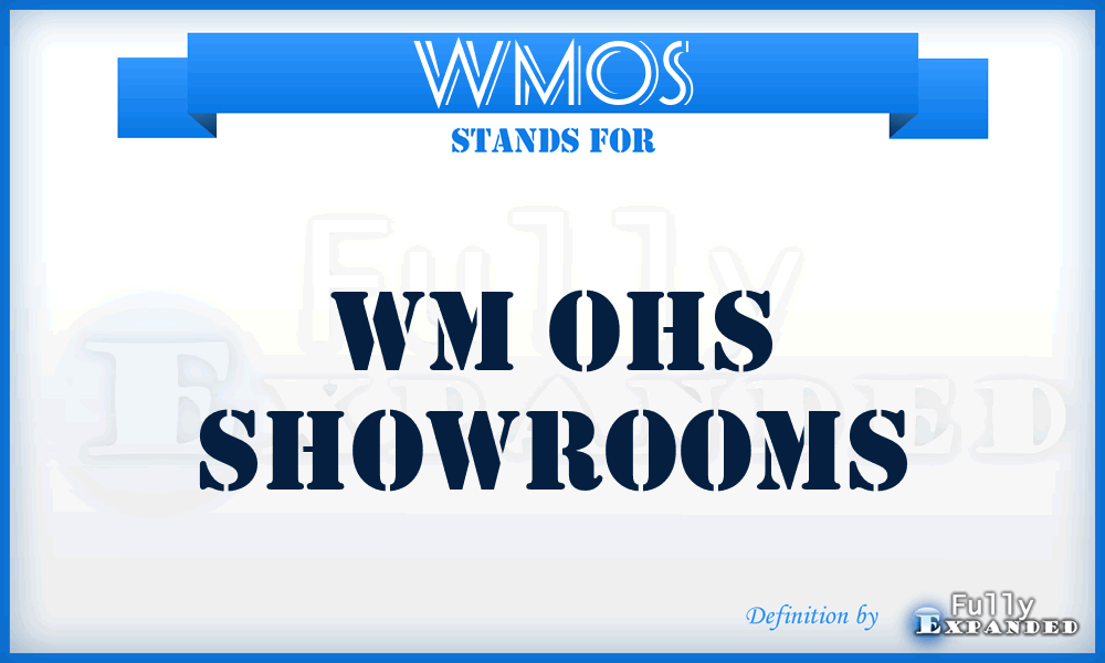 WMOS - WM Ohs Showrooms