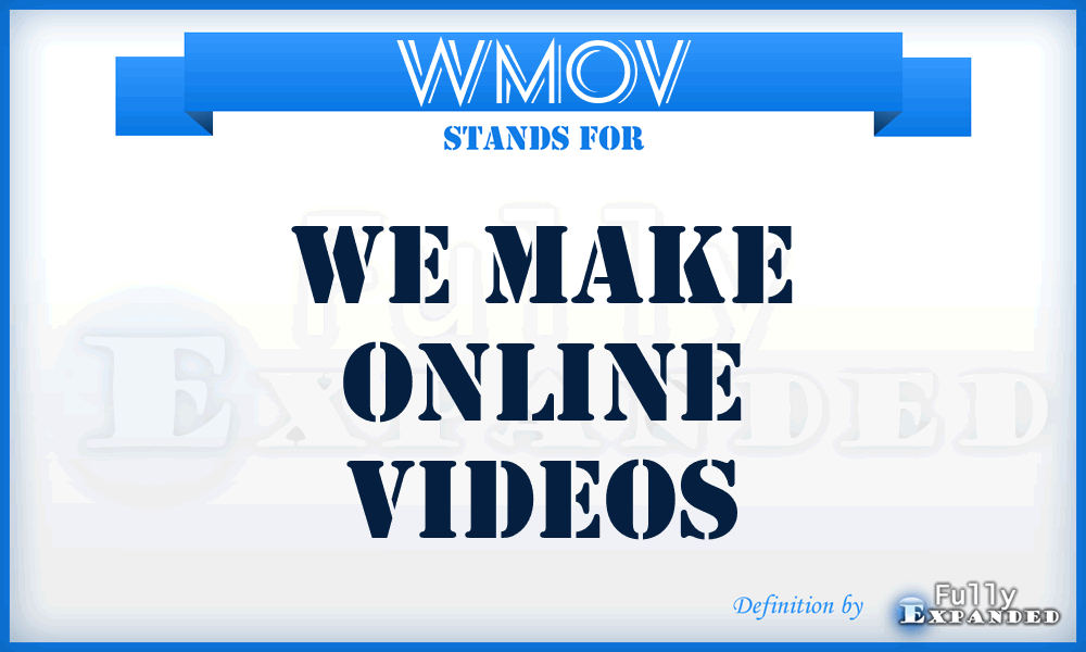 WMOV - We Make Online Videos