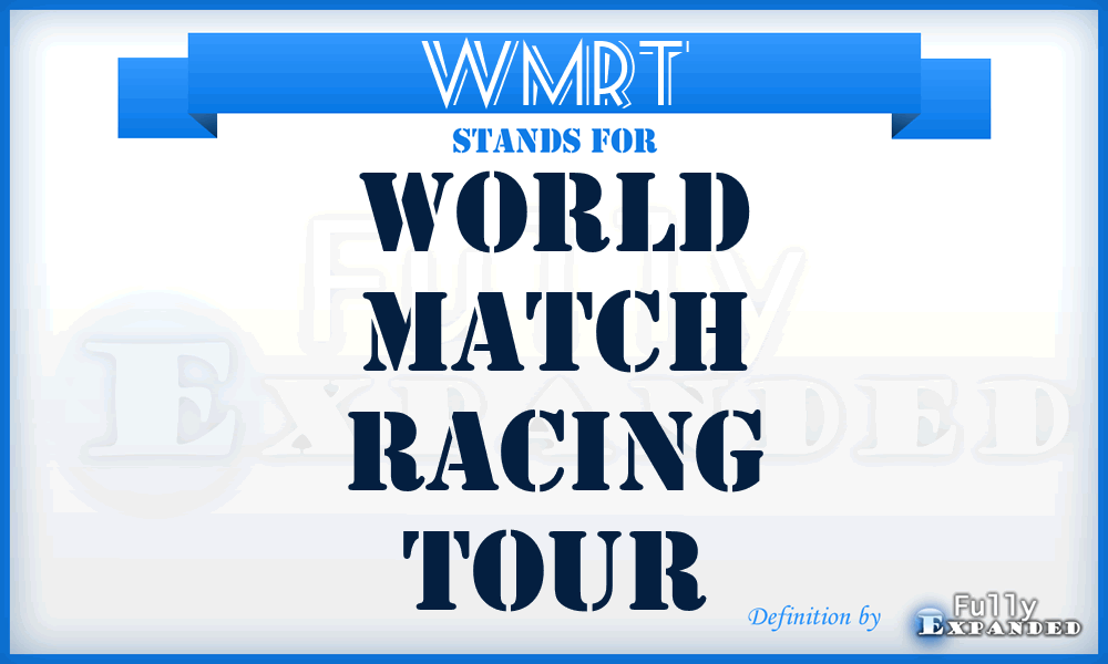 WMRT - World Match Racing Tour