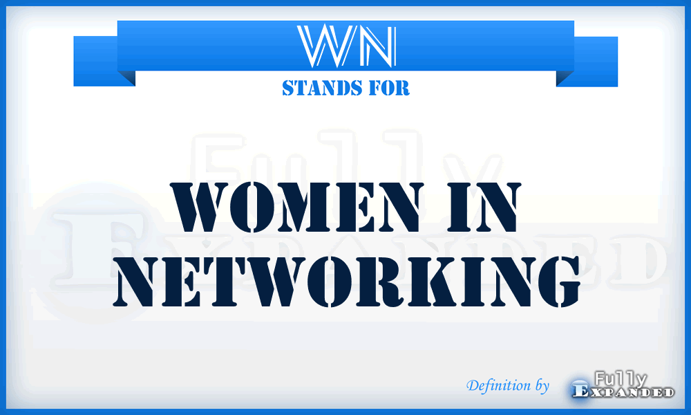 WN - Women in Networking