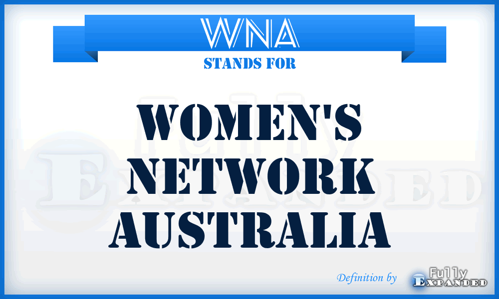 WNA - Women's Network Australia