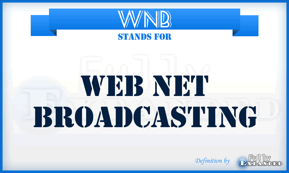 WNB - Web Net Broadcasting