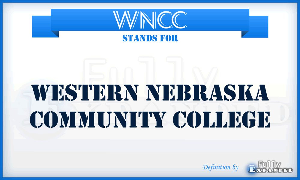 WNCC - Western Nebraska Community College
