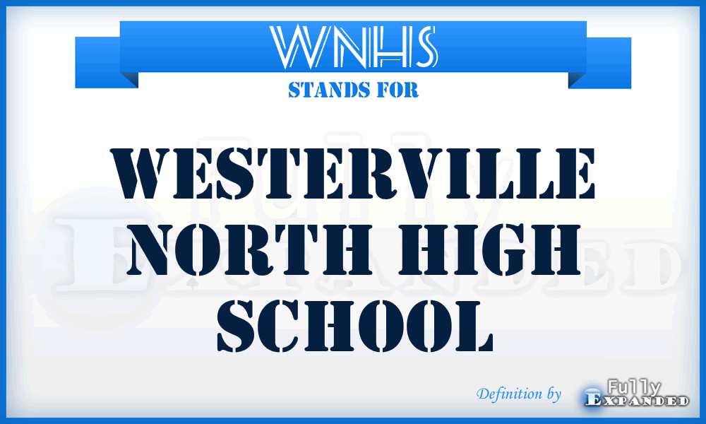 WNHS - Westerville North High School