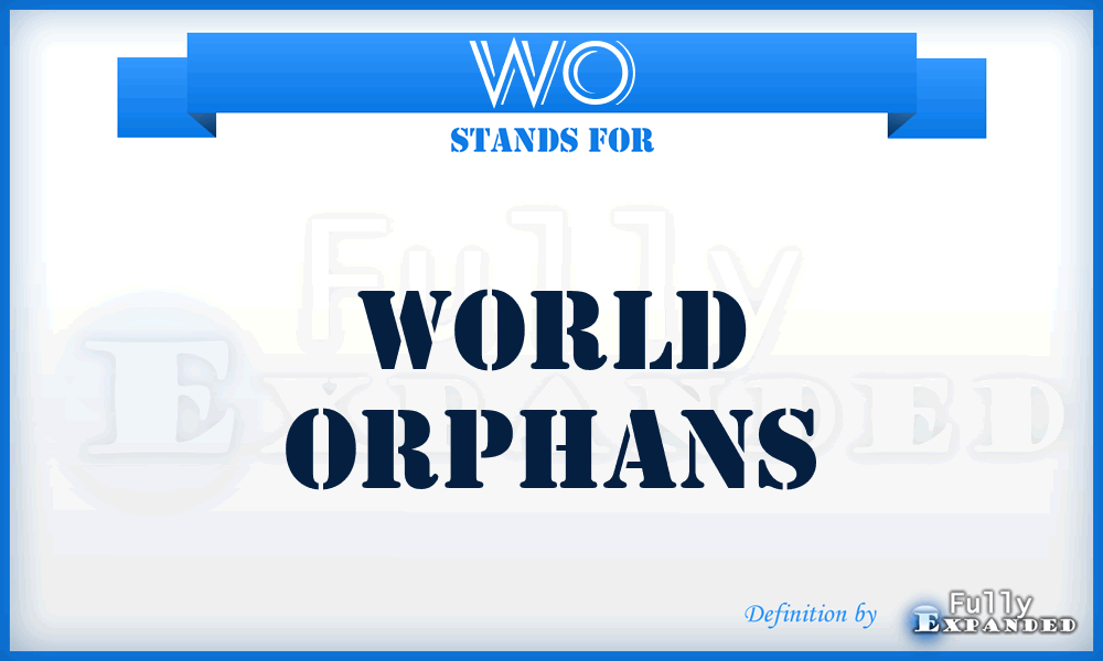 WO - World Orphans